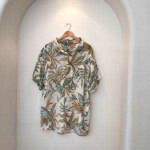 Margarite Ville Hawaiian soft cotton men shirt